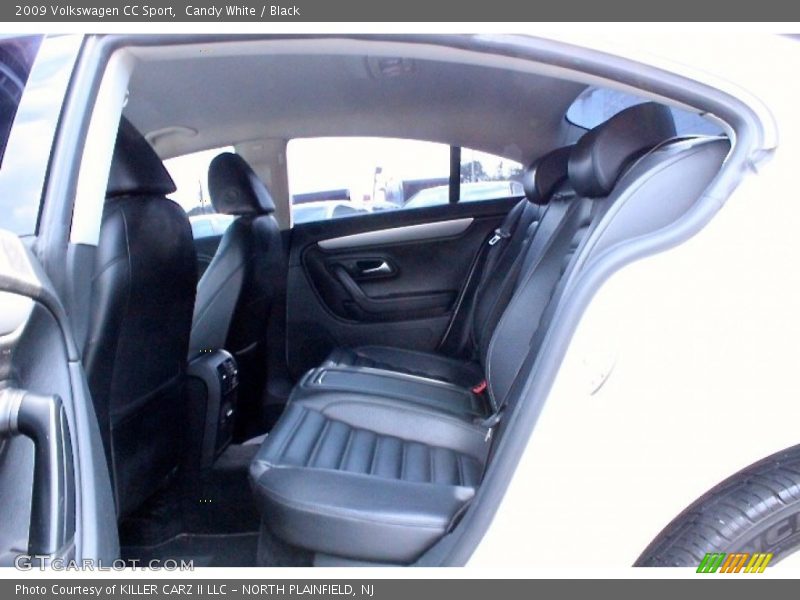 Candy White / Black 2009 Volkswagen CC Sport