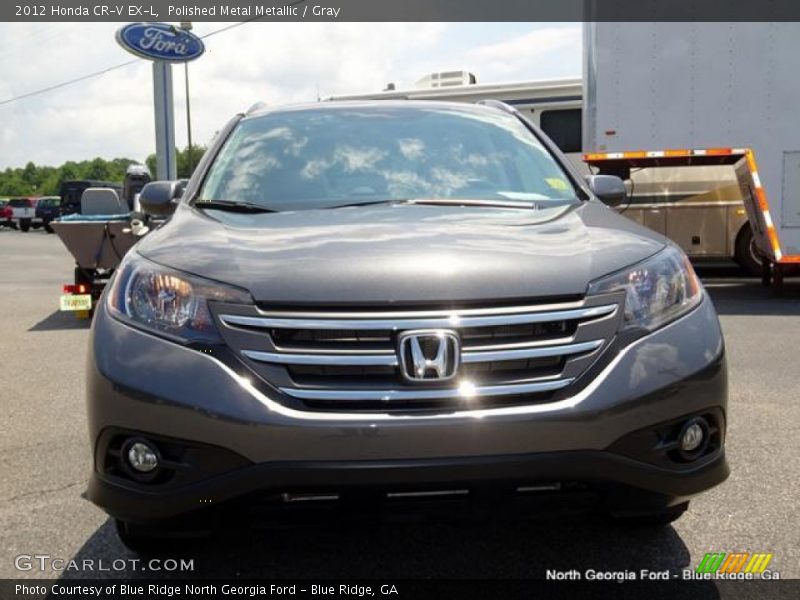 Polished Metal Metallic / Gray 2012 Honda CR-V EX-L