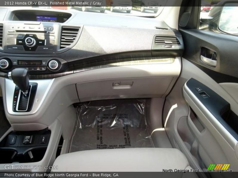 Polished Metal Metallic / Gray 2012 Honda CR-V EX-L