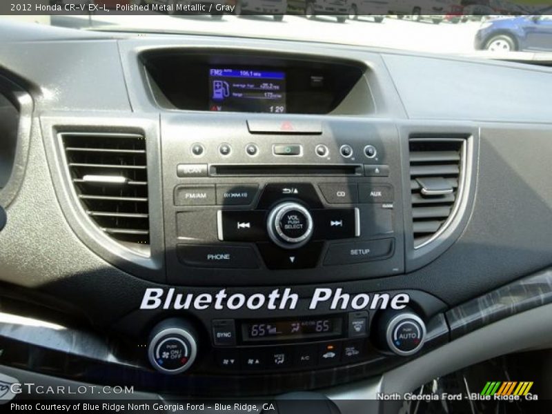 Polished Metal Metallic / Gray 2012 Honda CR-V EX-L