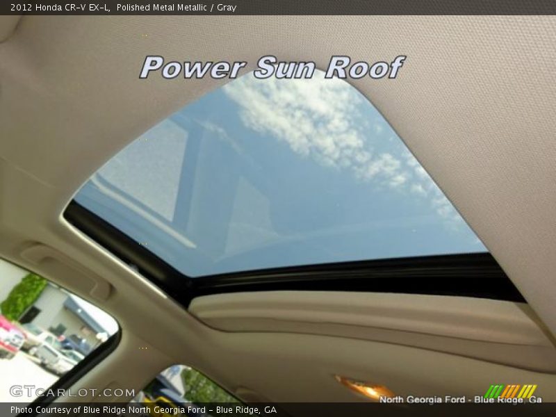 Polished Metal Metallic / Gray 2012 Honda CR-V EX-L