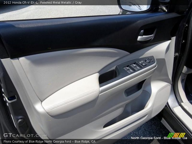 Polished Metal Metallic / Gray 2012 Honda CR-V EX-L