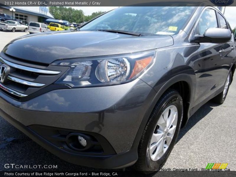 Polished Metal Metallic / Gray 2012 Honda CR-V EX-L
