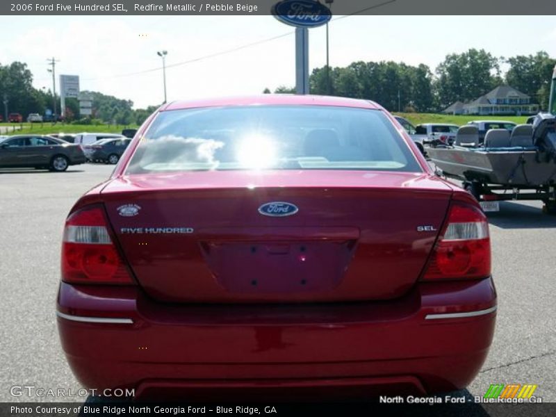 Redfire Metallic / Pebble Beige 2006 Ford Five Hundred SEL