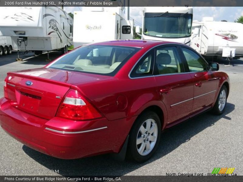 Redfire Metallic / Pebble Beige 2006 Ford Five Hundred SEL
