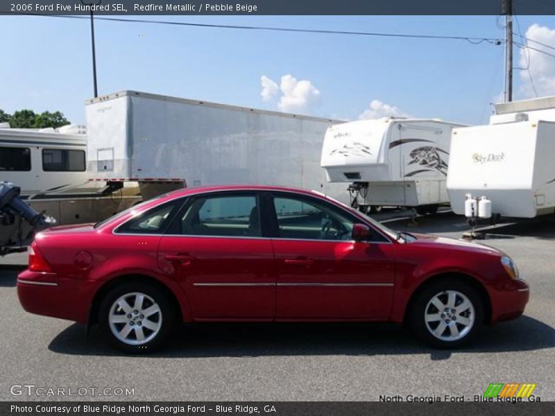 Redfire Metallic / Pebble Beige 2006 Ford Five Hundred SEL