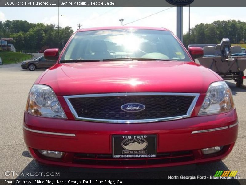 Redfire Metallic / Pebble Beige 2006 Ford Five Hundred SEL