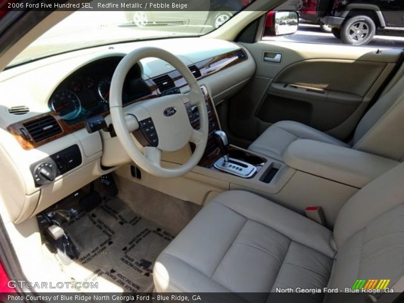 Redfire Metallic / Pebble Beige 2006 Ford Five Hundred SEL