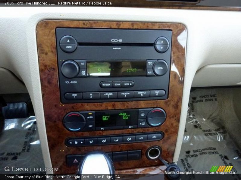 Redfire Metallic / Pebble Beige 2006 Ford Five Hundred SEL