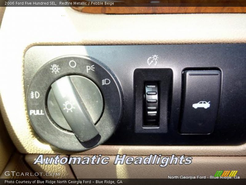 Redfire Metallic / Pebble Beige 2006 Ford Five Hundred SEL