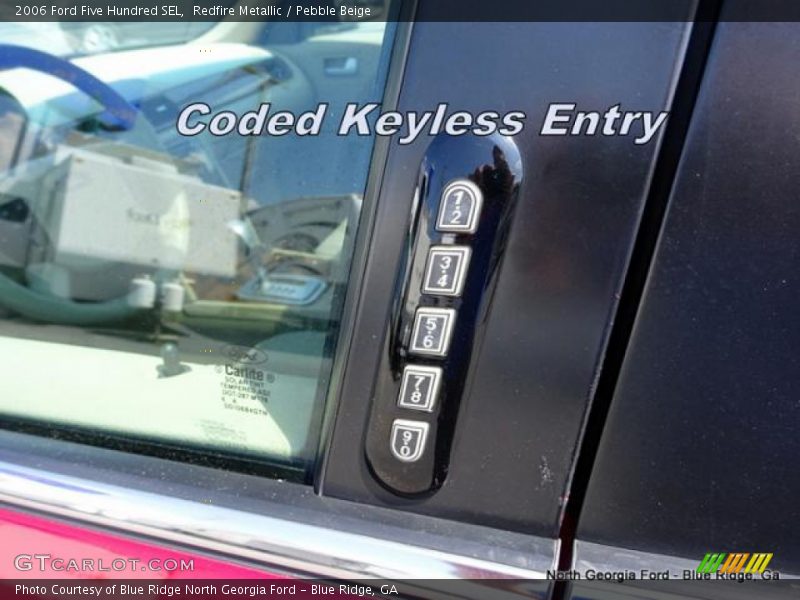 Redfire Metallic / Pebble Beige 2006 Ford Five Hundred SEL