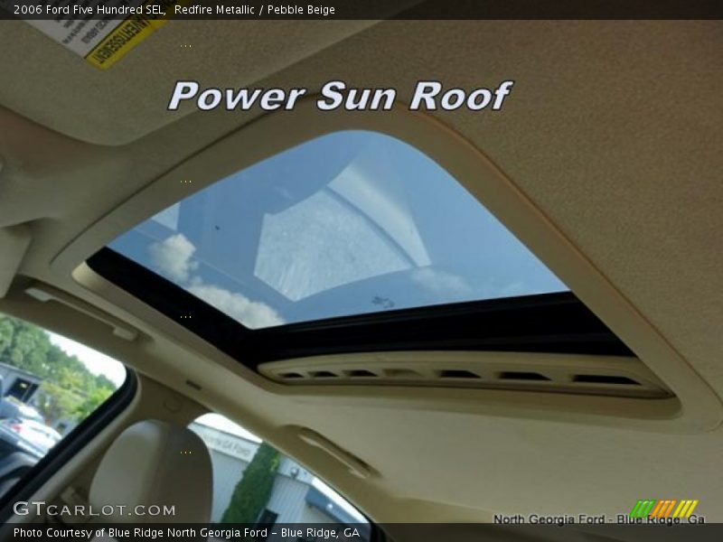 Redfire Metallic / Pebble Beige 2006 Ford Five Hundred SEL