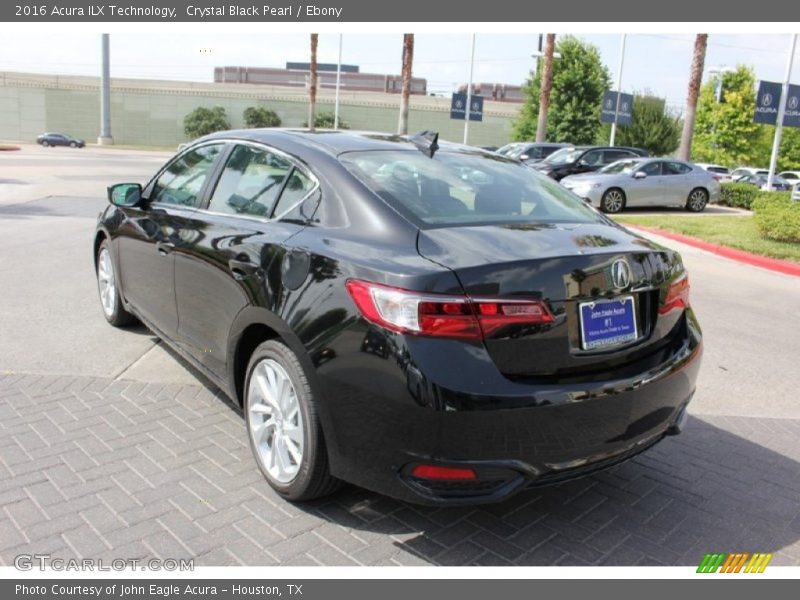 Crystal Black Pearl / Ebony 2016 Acura ILX Technology