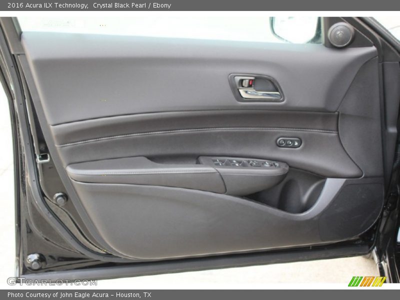 Crystal Black Pearl / Ebony 2016 Acura ILX Technology