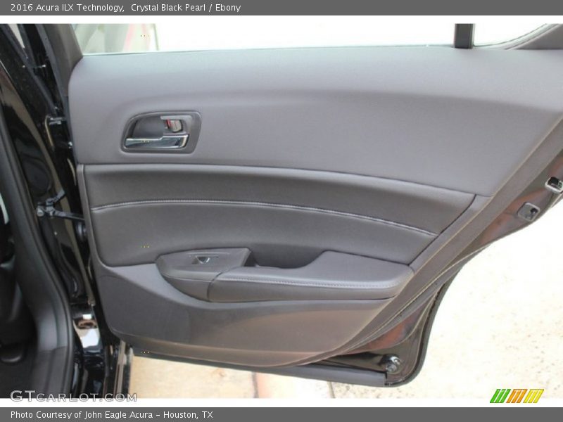 Crystal Black Pearl / Ebony 2016 Acura ILX Technology