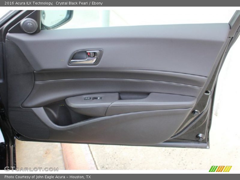 Crystal Black Pearl / Ebony 2016 Acura ILX Technology