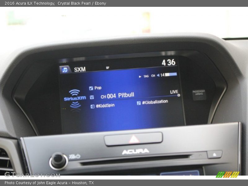 Crystal Black Pearl / Ebony 2016 Acura ILX Technology