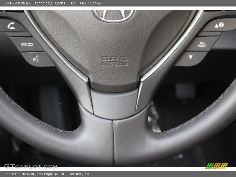 Crystal Black Pearl / Ebony 2016 Acura ILX Technology