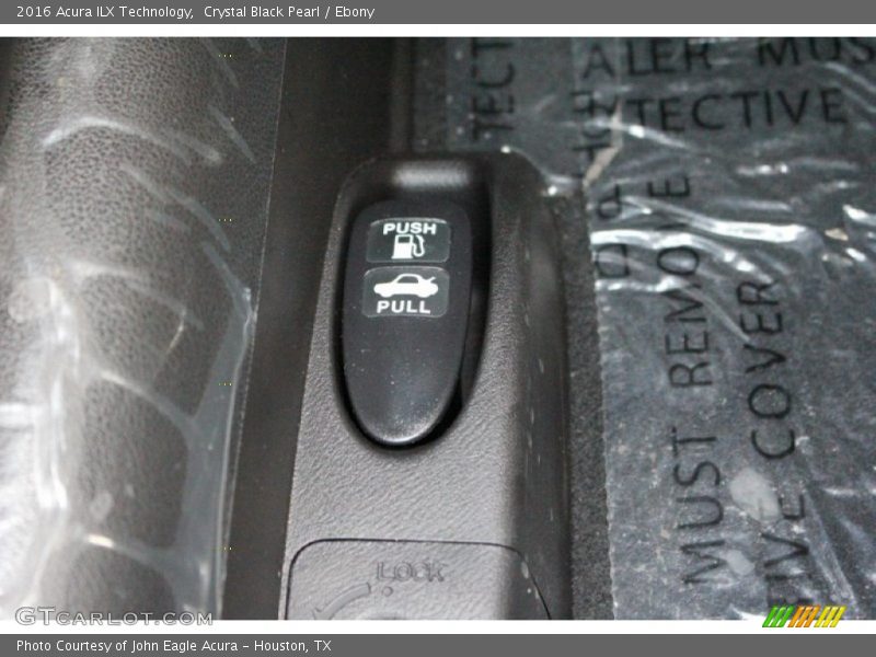 Crystal Black Pearl / Ebony 2016 Acura ILX Technology