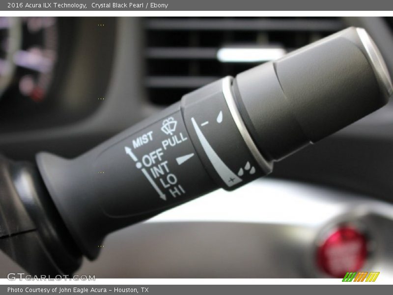 Crystal Black Pearl / Ebony 2016 Acura ILX Technology