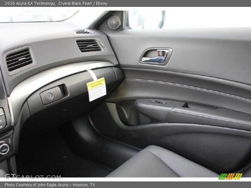 Crystal Black Pearl / Ebony 2016 Acura ILX Technology