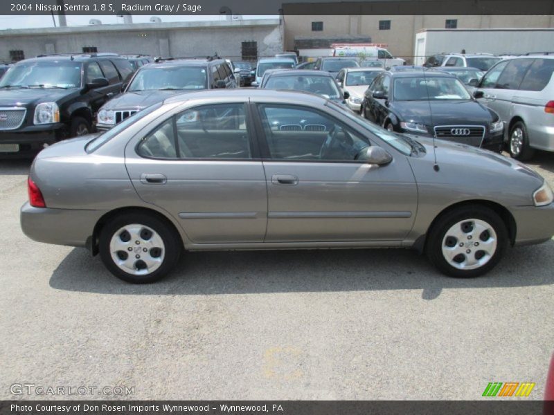 Radium Gray / Sage 2004 Nissan Sentra 1.8 S