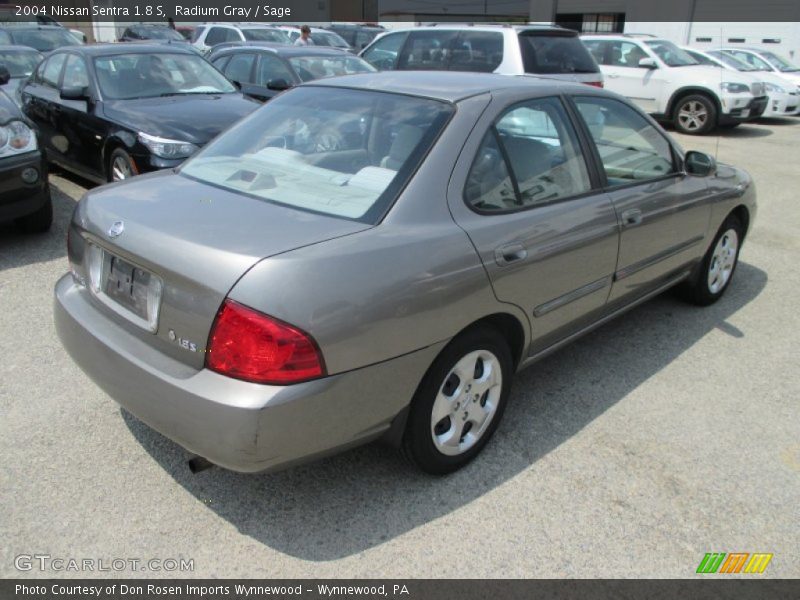 Radium Gray / Sage 2004 Nissan Sentra 1.8 S