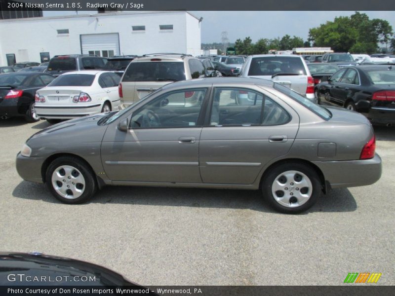 Radium Gray / Sage 2004 Nissan Sentra 1.8 S