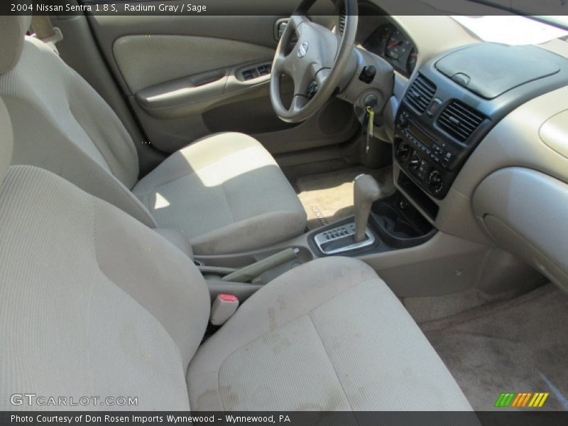 Radium Gray / Sage 2004 Nissan Sentra 1.8 S