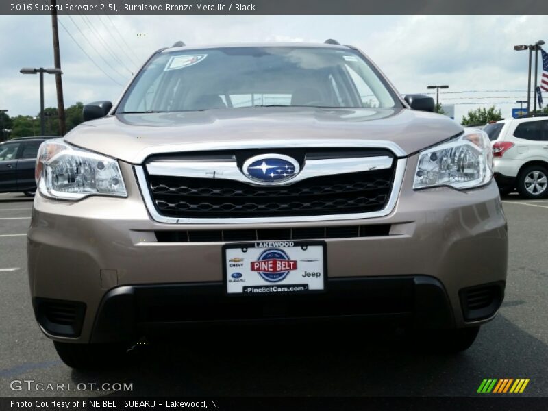 Burnished Bronze Metallic / Black 2016 Subaru Forester 2.5i