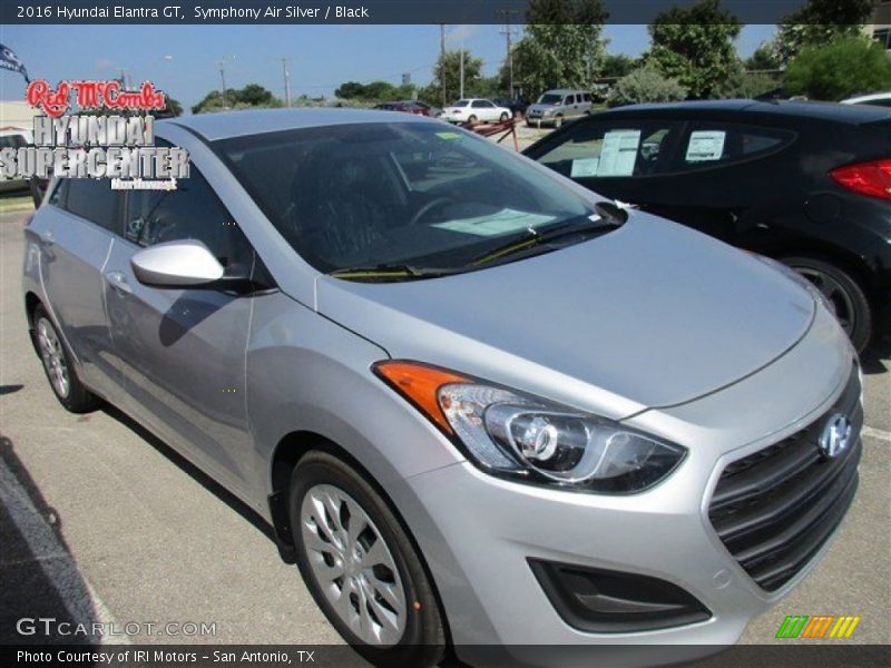 Symphony Air Silver / Black 2016 Hyundai Elantra GT