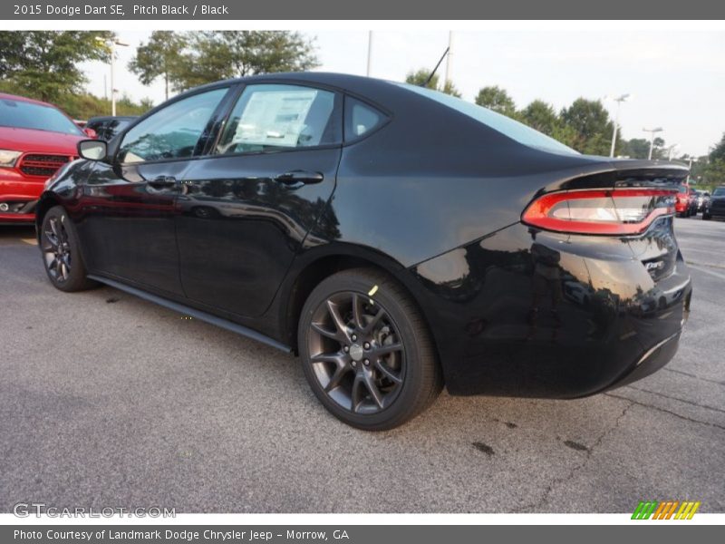 Pitch Black / Black 2015 Dodge Dart SE