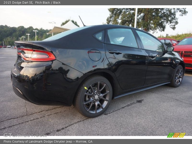 Pitch Black / Black 2015 Dodge Dart SE