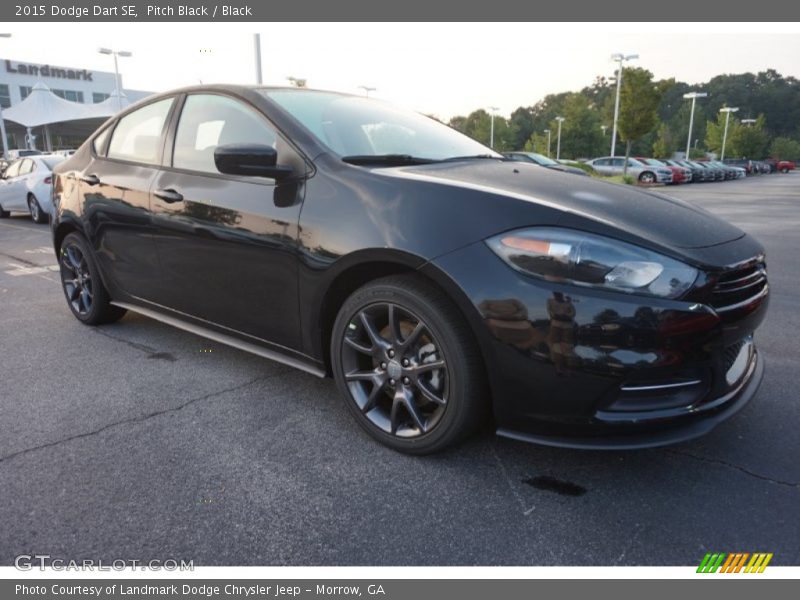 Pitch Black / Black 2015 Dodge Dart SE
