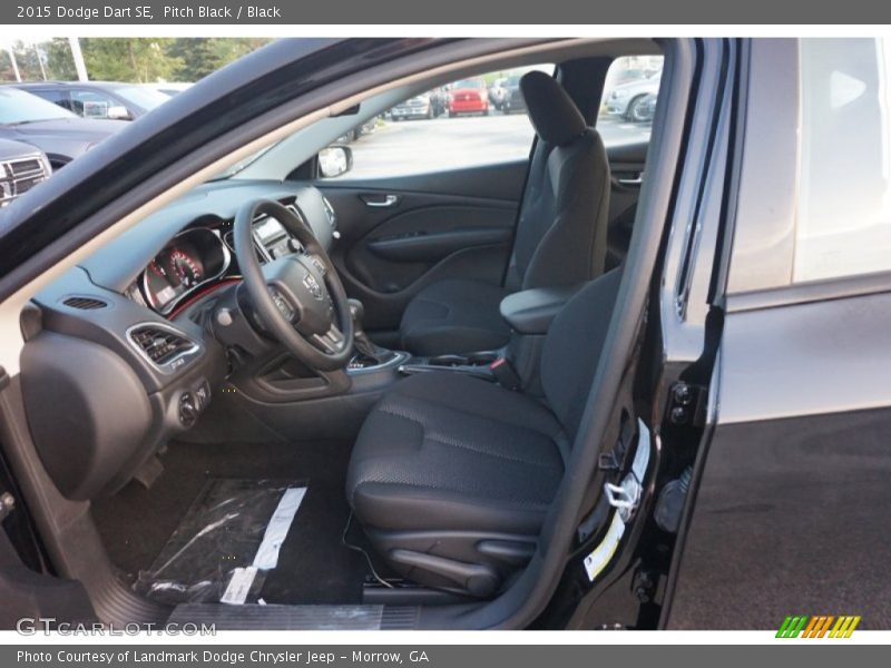 Pitch Black / Black 2015 Dodge Dart SE