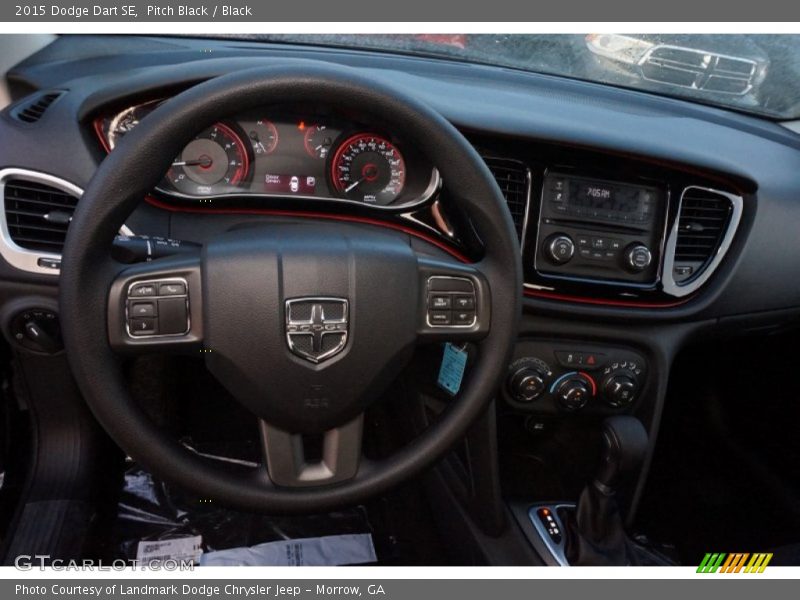 Pitch Black / Black 2015 Dodge Dart SE