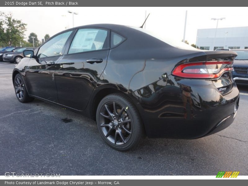 Pitch Black / Black 2015 Dodge Dart SE