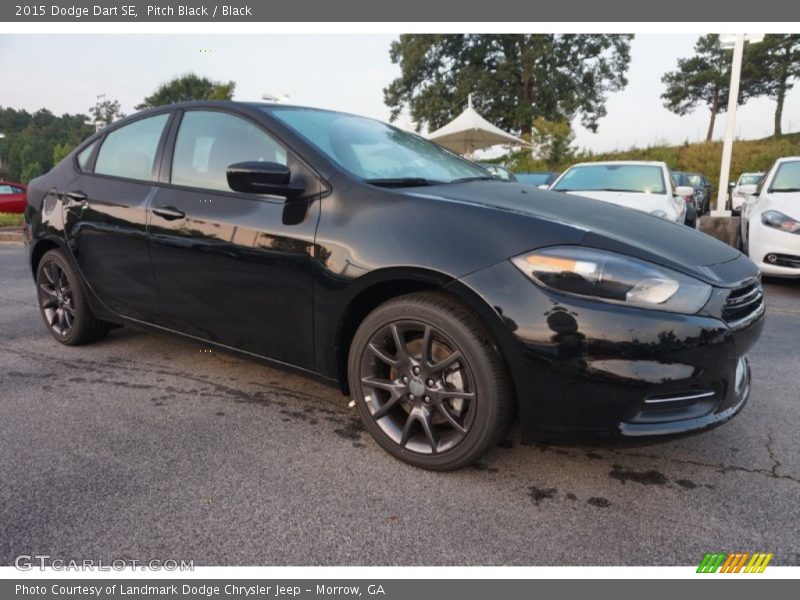 Pitch Black / Black 2015 Dodge Dart SE