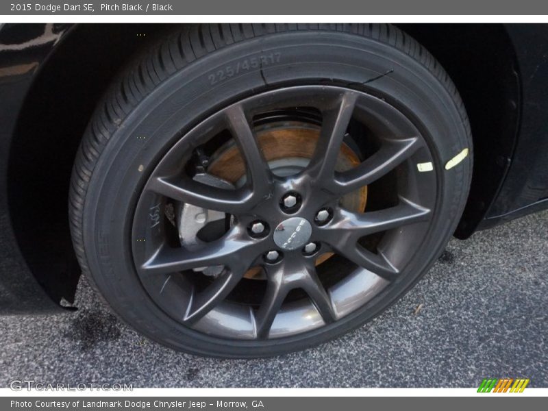 Pitch Black / Black 2015 Dodge Dart SE