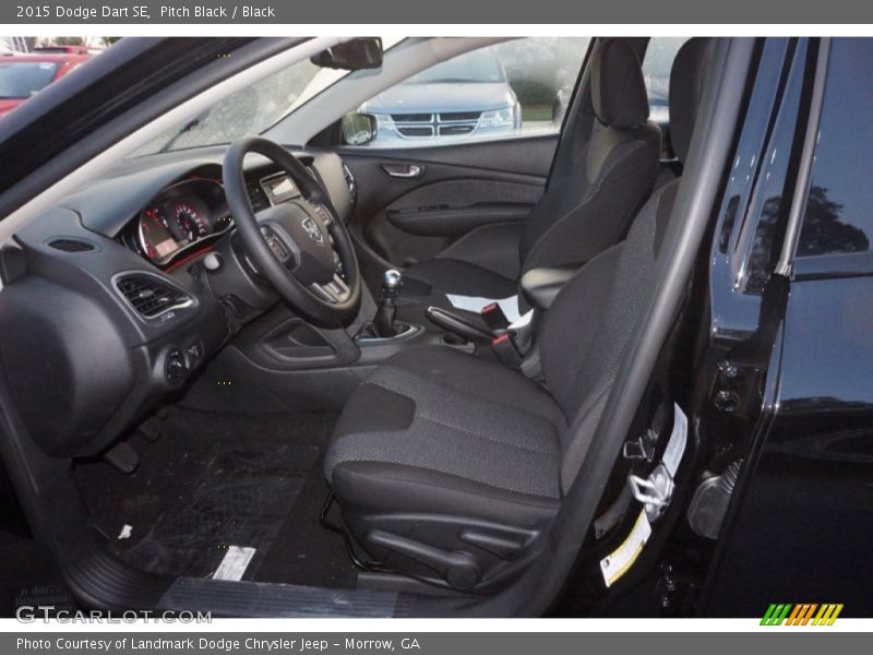 Pitch Black / Black 2015 Dodge Dart SE