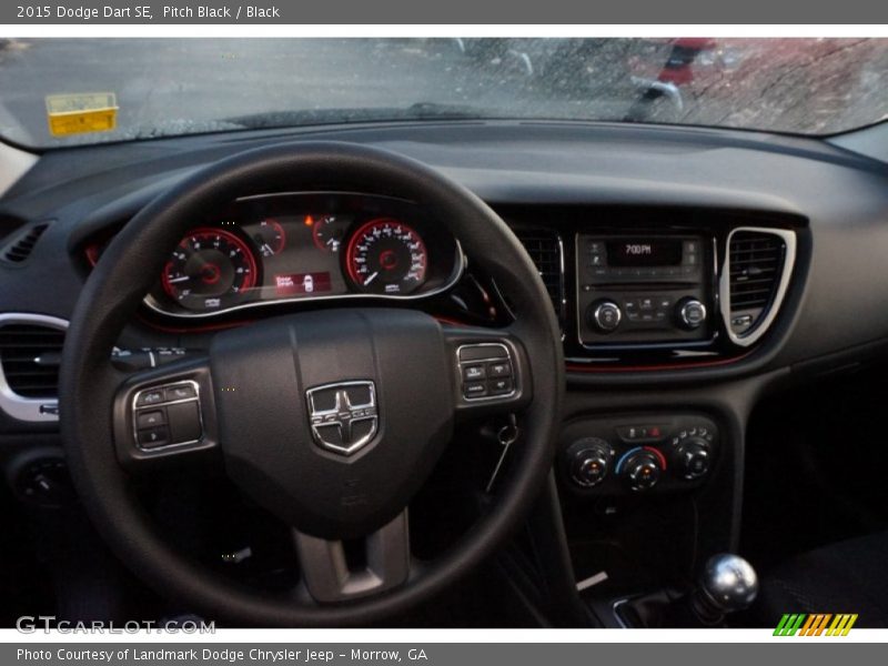 Pitch Black / Black 2015 Dodge Dart SE