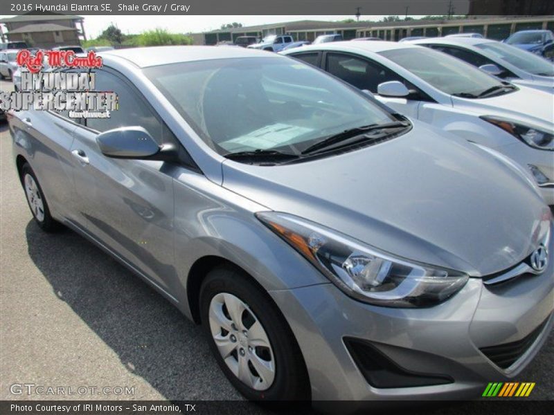 Shale Gray / Gray 2016 Hyundai Elantra SE