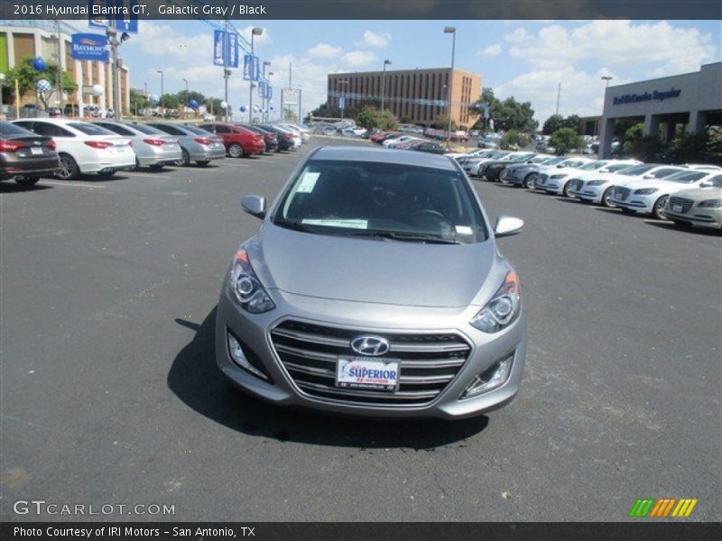 Galactic Gray / Black 2016 Hyundai Elantra GT