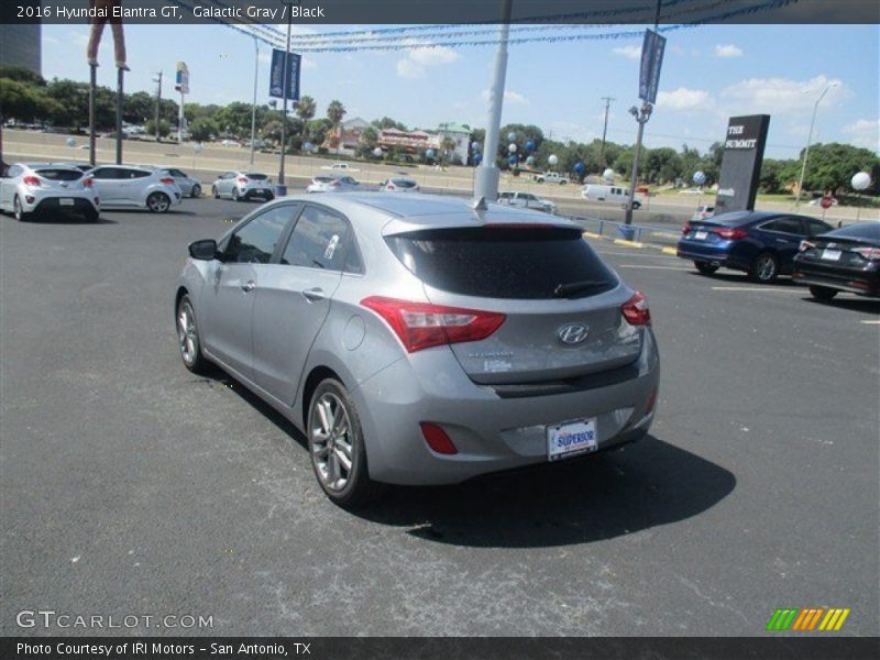 Galactic Gray / Black 2016 Hyundai Elantra GT