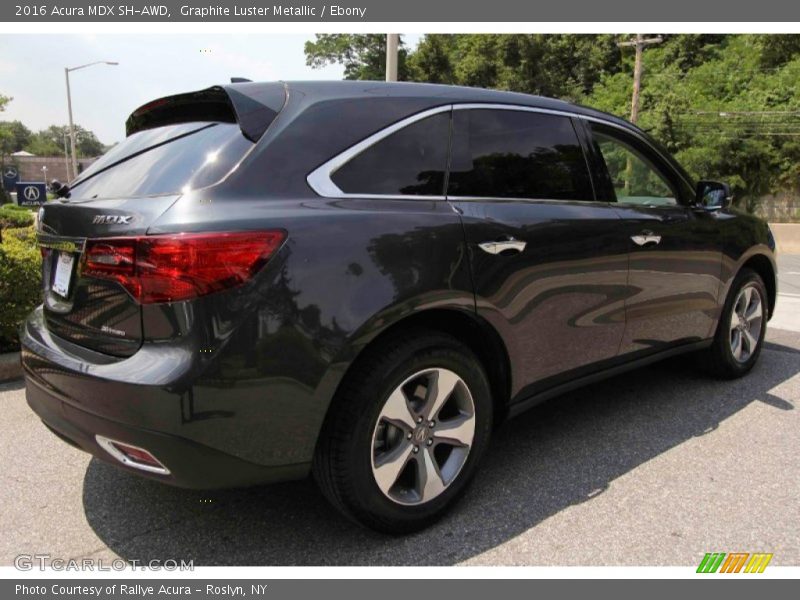Graphite Luster Metallic / Ebony 2016 Acura MDX SH-AWD
