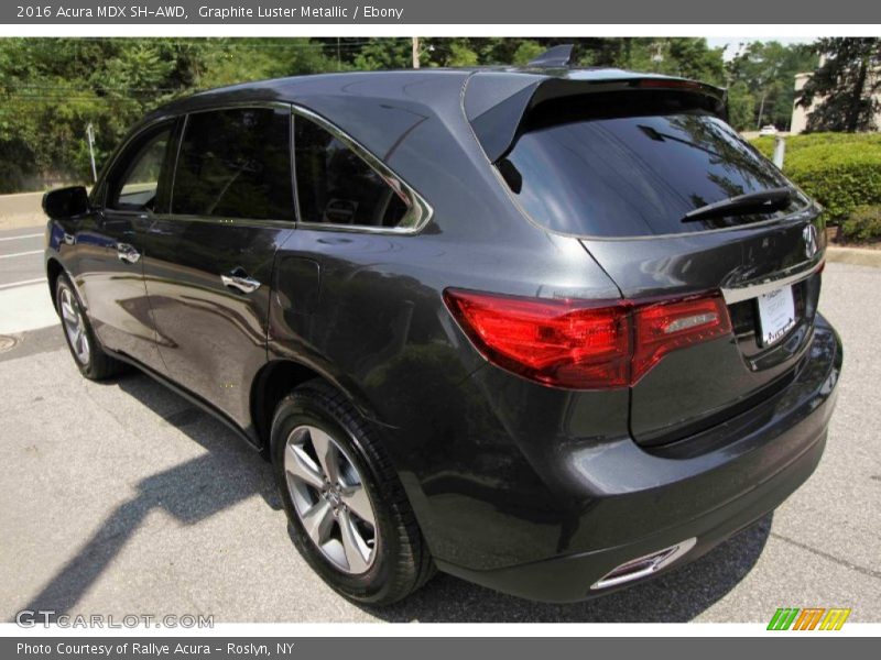 Graphite Luster Metallic / Ebony 2016 Acura MDX SH-AWD