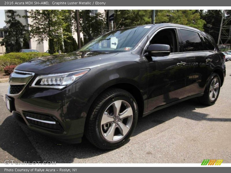 Graphite Luster Metallic / Ebony 2016 Acura MDX SH-AWD