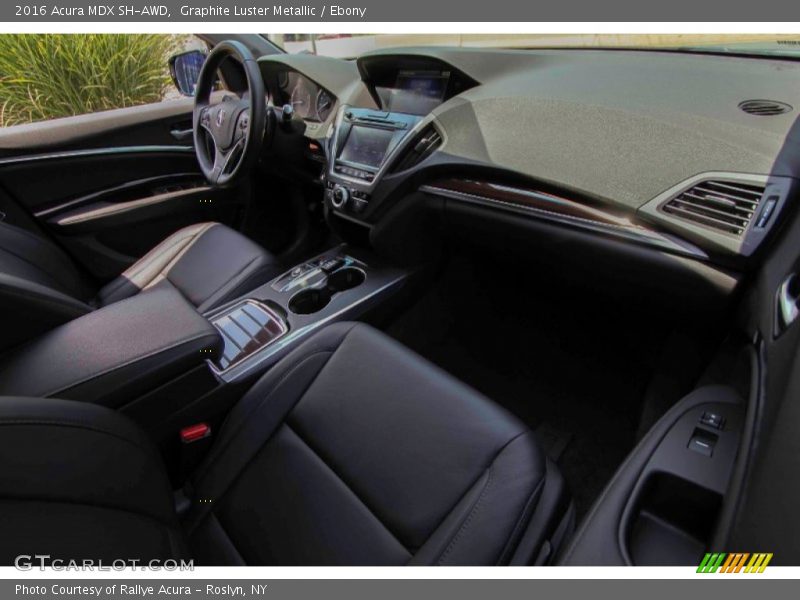 Graphite Luster Metallic / Ebony 2016 Acura MDX SH-AWD