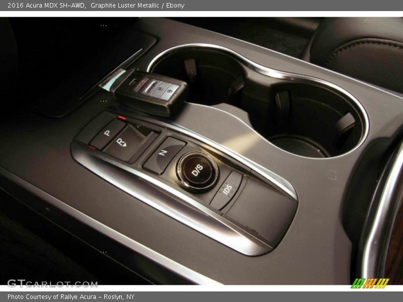 Graphite Luster Metallic / Ebony 2016 Acura MDX SH-AWD