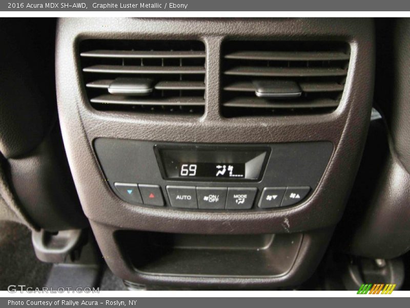 Graphite Luster Metallic / Ebony 2016 Acura MDX SH-AWD